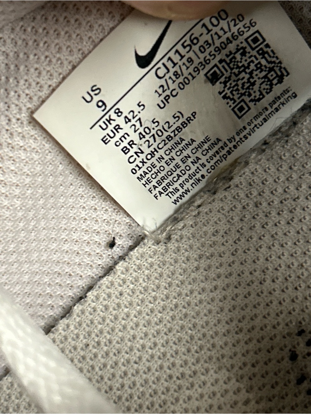Nike Men's Beige Black Gray Retro waffle racer Runner Sneakers - Picture 10 of 11